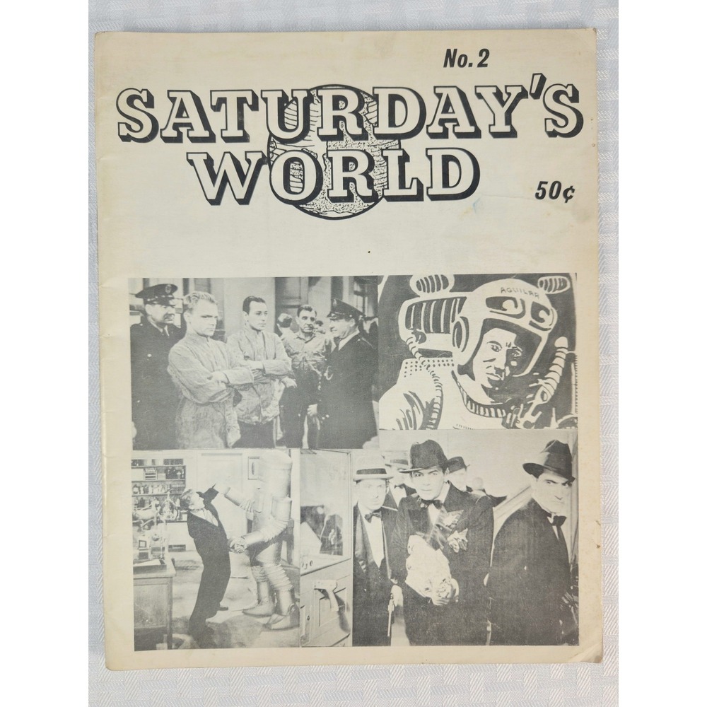 Saturday's‎ World Fanzine #2 1967 Early Comics